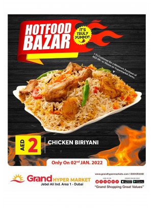 Hot Food Bazar - Grand Hypermarket Jebel Ali