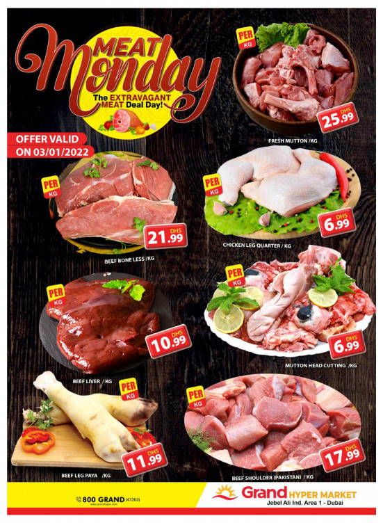 Meat Monday - Grand Hypermarket Jebel Ali