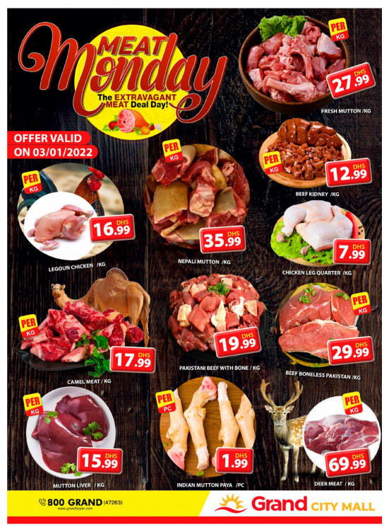 Meat Monday - Grand City Mall