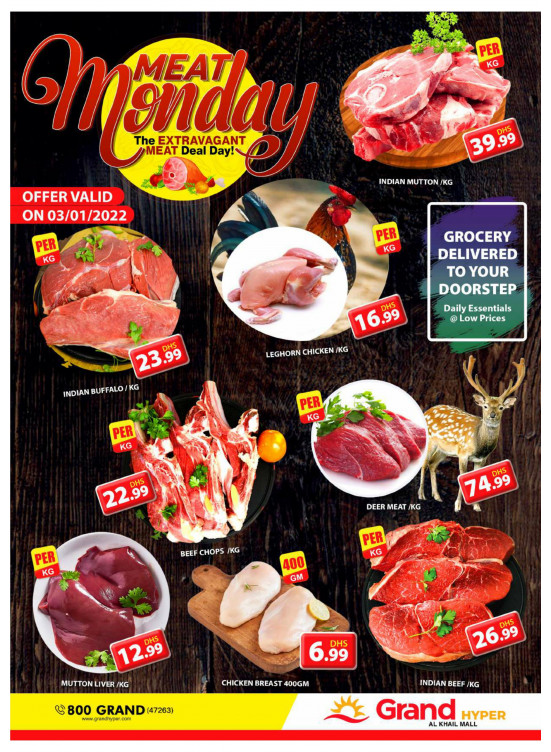 Meat Monday - Grand Hyper Al Khail Mall
