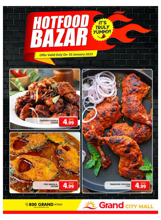 Hot Food Bazar - Grand City Mall