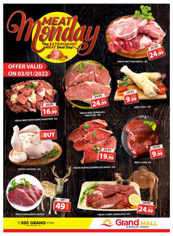 Meat Monday - Grand Mall Sharjah