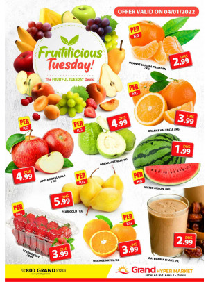 Fruitilicious Tuesday - Grand Hypermarket Jebel Ali