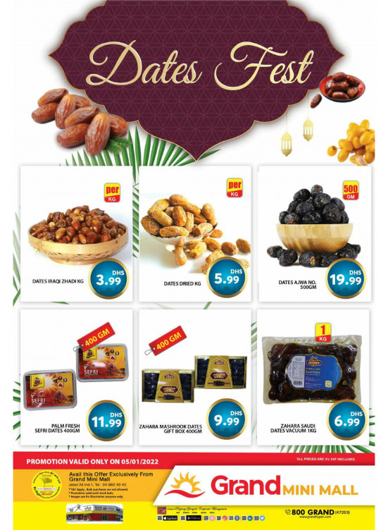 Dates Fest - Grand Mini Mall