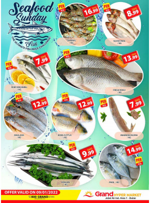 Seafood Sunday - Grand Hypermarket Jebel Ali