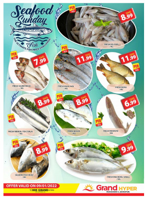 Seafood Sunday - Grand Hyper Muhaisnah