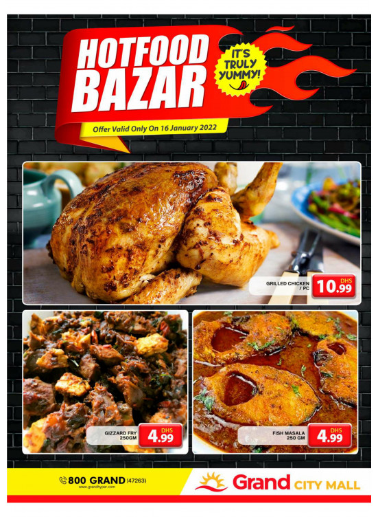 Hot Food Bazar - Grand City Mall
