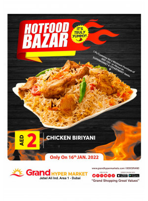 Hot Food Bazar - Grand Hypermarket Jebel Ali