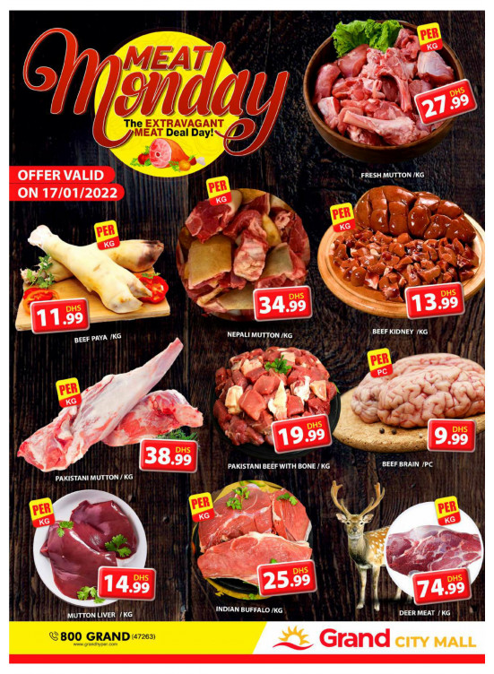 Meat Monday - Grand City Mall