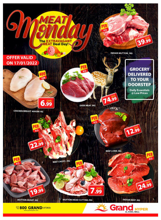 Meat Monday - Grand Hyper Al Khail Mall