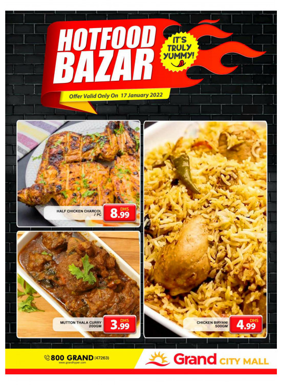 Hot Food Bazar - Grand City Mall
