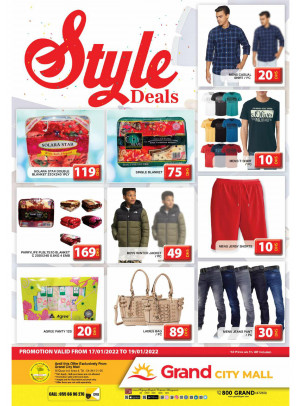 Monday Deals - Grand City Mall