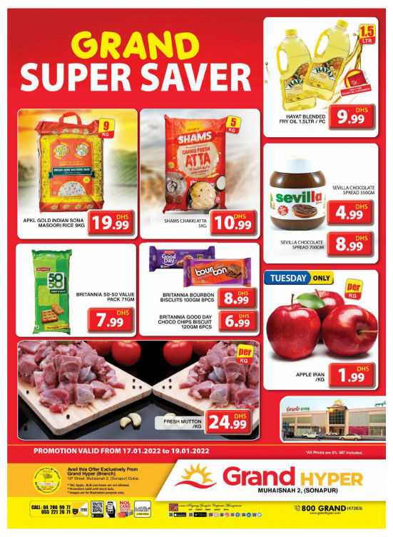 Grand Super Saver - Grand Hyper Muhaisnah