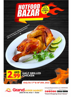 Hot Food Bazar - Grand Hypermarket Jebel Ali