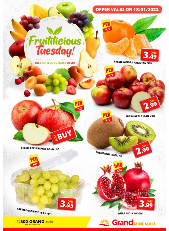 Fruitilicious Tuesday - Grand Mini Mall