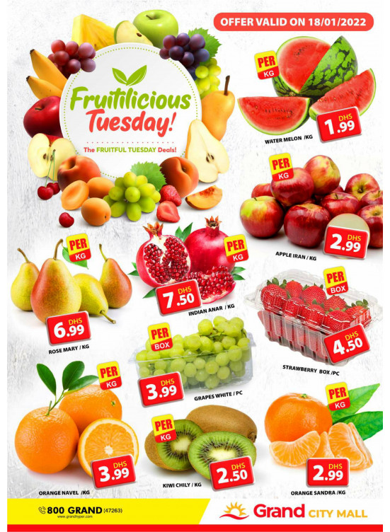 Fruitilicious Tuesday - Grand City Mall