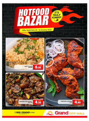 Hot Food Bazar - Grand City Mall