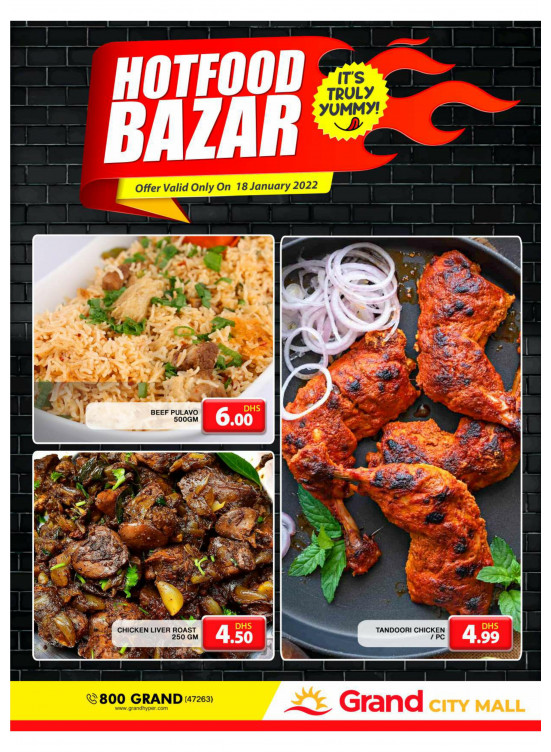 Hot Food Bazar - Grand City Mall