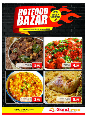 Hot Food Bazar - Grand Hyper Muhaisnah