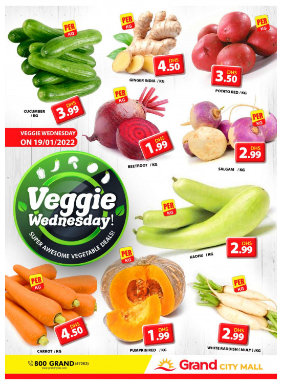 Veggie Wednesday - Grand City Mall
