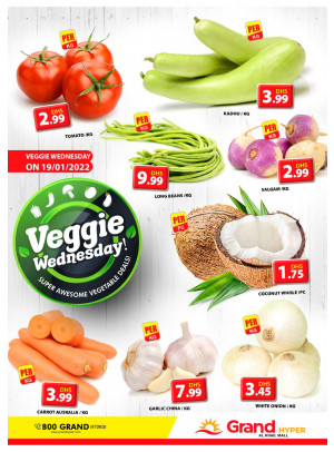 Veggie Wednesday - Grand Hyper Al khail Mall