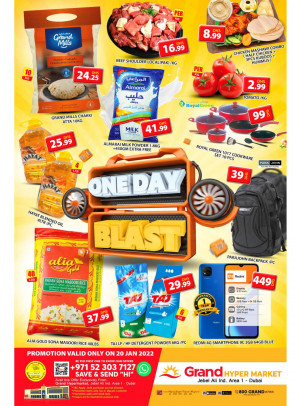 One Day Blast - Grand Hypermarket Jebel Ali