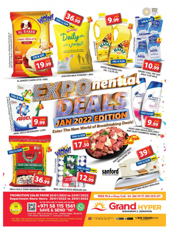 EXPO Deals - Grand Hyper Muhaisnah