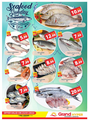 Seafood Sunday - Grand Hyper Muhaisnah