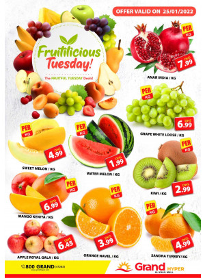 Fruitilicious Tuesday - Grand Hyper Al Khail Mall