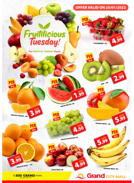 Fruitilicious Tuesday - Grand City Mall