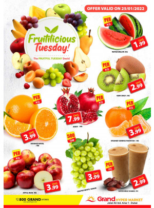Fruitilicious Tuesday - Grand Hypermarket Jebel Ali