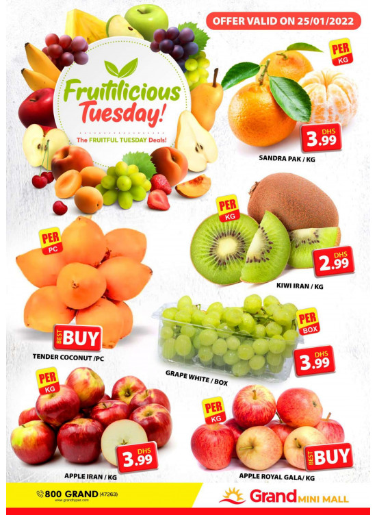 Fruitilicious Tuesday - Grand Mini Mall
