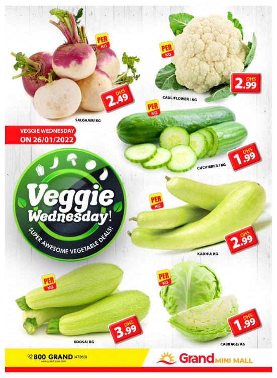 Veggie Wednesday - Grand Mini Mall