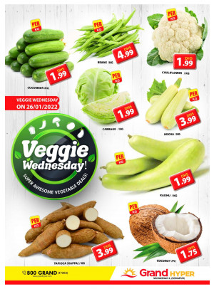 Veggie Wednesday - Grand Hyper Muhaisnah