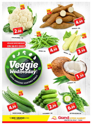Veggie Wednesday - Grand Hypermarket Jebel Ali