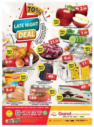 Weekend Deals - Grand Hypermarket Jebel Ali