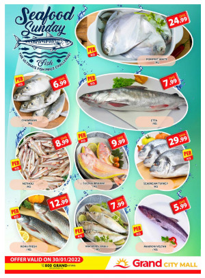 Seafood Sunday - Grand City Mall