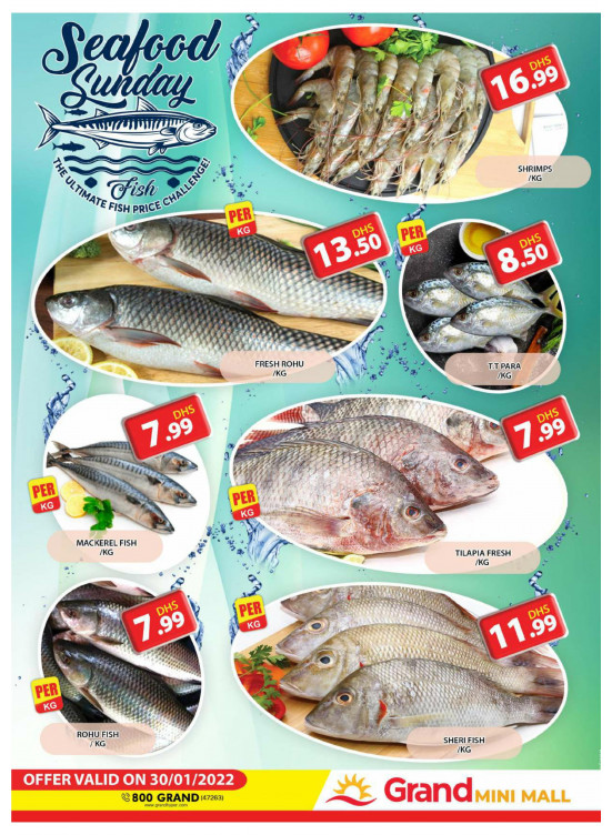 Seafood Sunday - Grand Mini Mall