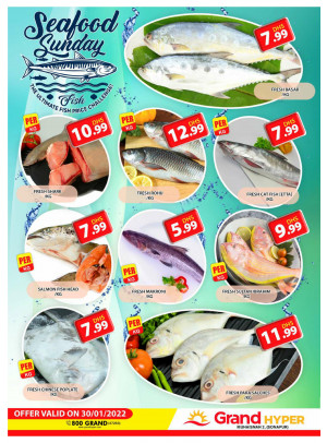 Seafood Sunday - Grand Hyper Muhaisnah