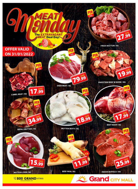 Meat Monday - Grand City Mall