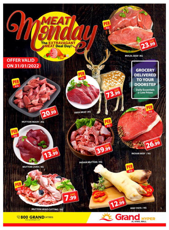 Meat Monday - Grand Hyper Al Khail Mall