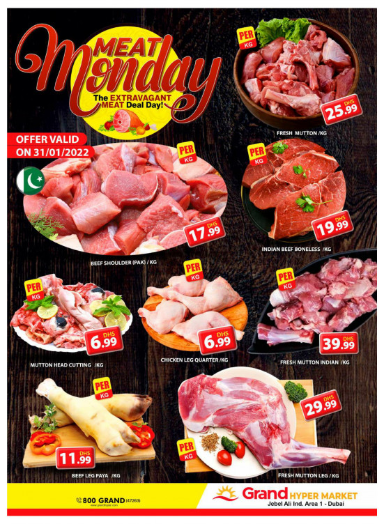 Meat Monday - Grand Hypermarket Jebel Ali