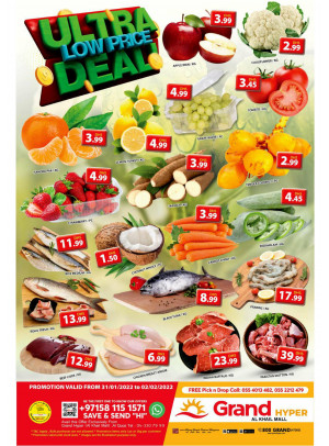 Ultra Low Price Deal - Grand Hyper Al Khail Mall