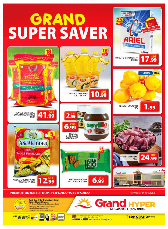 Grand Super Saver - Grand Hyper Muhaisnah