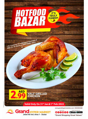 Hot Food Bazar - Grand Hypermarket Jebel Ali