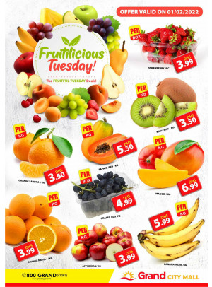 Fruitilicious Tuesday - Grand City Mall