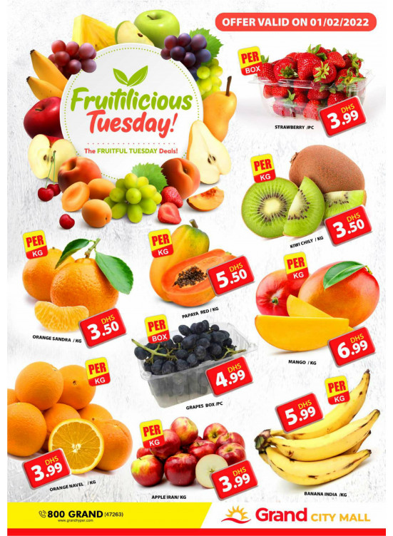 Fruitilicious Tuesday - Grand City Mall