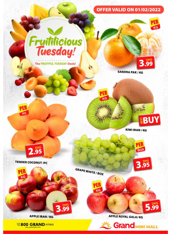 Fruitilicious Tuesday - Grand Mini Mall