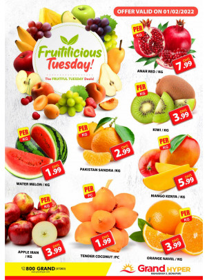 Fruitilicious Tuesday - Grand Hyper Muhaisnah