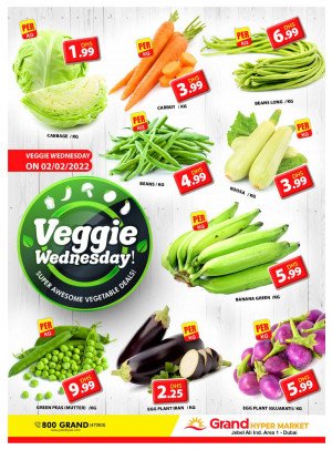 Veggie Wednesday - Grand Hypermarket Jebel Ali